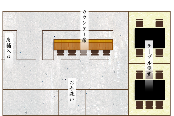 店内見取り図